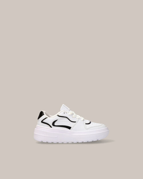 Tenis Suela Alta Blancos
